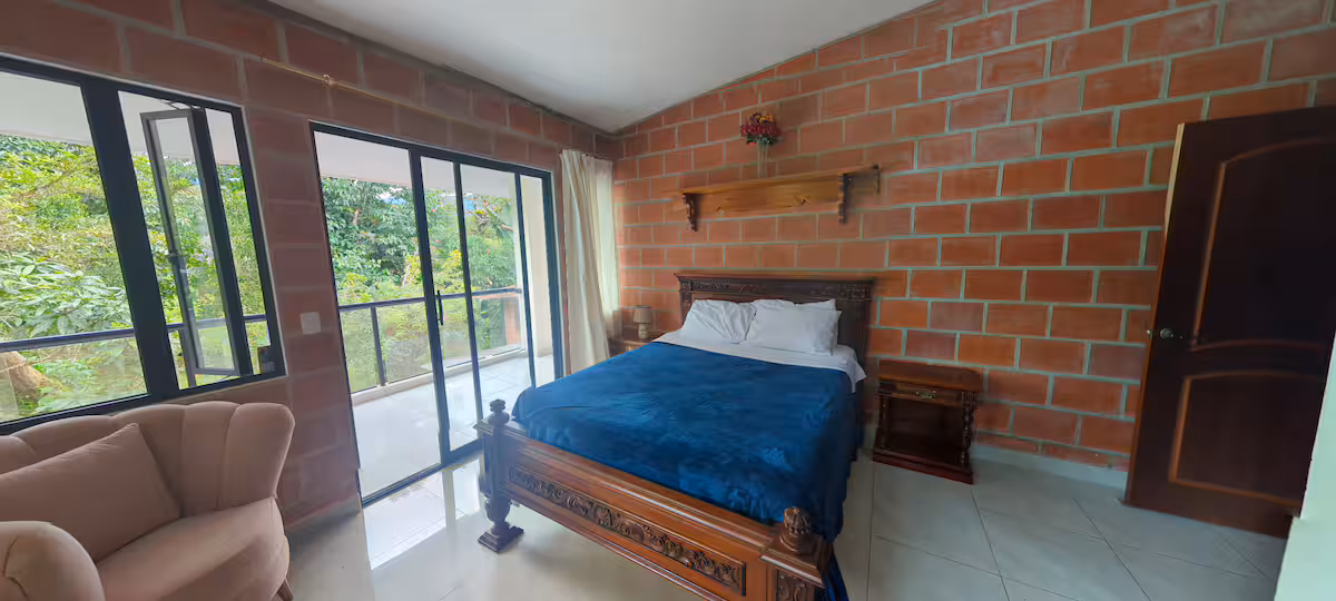 Vista exterior del hospedaje